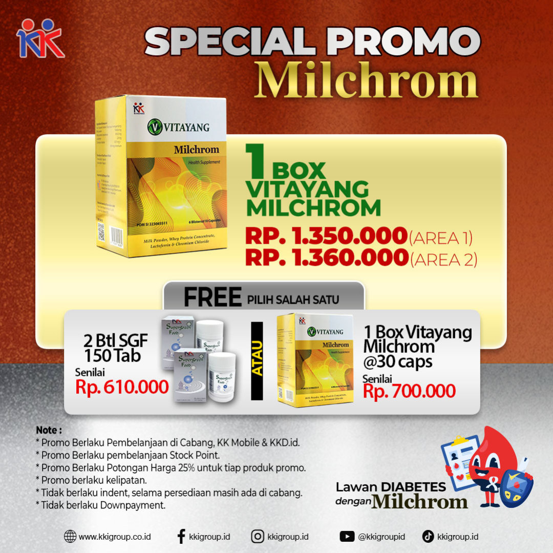 SPESIAL PROMO MILCHROM